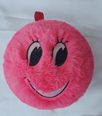 24' Durchmesser aufblasbares lustiges Gesicht Pelzball mit Augen Polyester Außenhaut zum Spaß