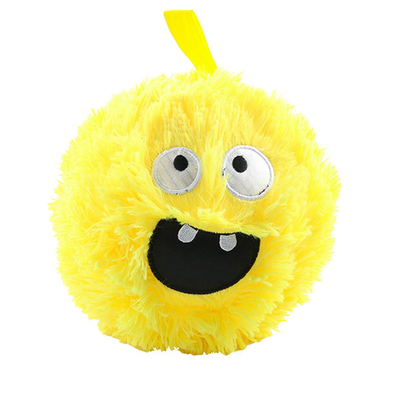 24' Durchmesser aufblasbares lustiges Gesicht Pelzball mit Augen Polyester Außenhaut zum Spaß
