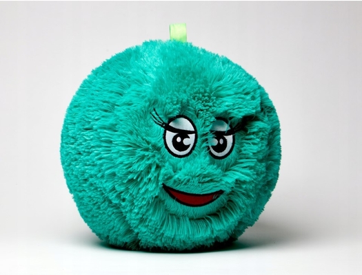 24' Durchmesser aufblasbares lustiges Gesicht Pelzball mit Augen Polyester Außenhaut zum Spaß