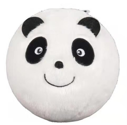 Polyester Fuzzy Panda Bear Aufblasbare Spielzeugkugel 9&quot; Durchmesser für Kinder