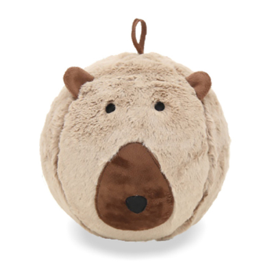 Softball Aufblasbare Zeichentrickfilm-Schwein Plush Puppe mit Innenkugel Material PVC