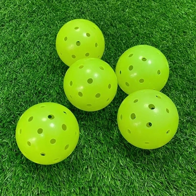 Logo angepasst Logo verfügbar Pickleball Ball Set für Outdoor Pickleball Zubehör