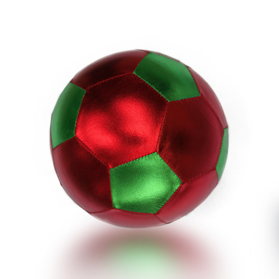 Unisex Sortiment von Metallgewebe Sprung aufblasbare Spielzeugkugeln Lila Gold und Grün