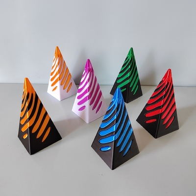 3D-gedruckte Spiral-Kegel-Spielzeug Anti-Angst-Stressabbau Dekompression Spiral-Spielzeug