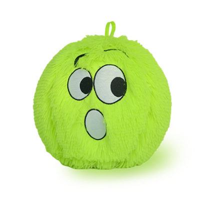 Sortiment entzückendes Pelzkugelmonster mit Innenkugelmaterial PVC süßes Cartoon-Gesicht