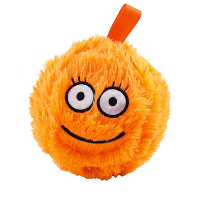 Sortiment entzückendes Pelzkugelmonster mit Innenkugelmaterial PVC süßes Cartoon-Gesicht