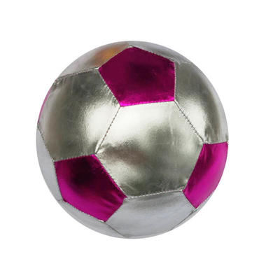 Unisex 60 cm glänzendes Polyester Gewebe Umweltschonendes PVC Fußball für Kinder