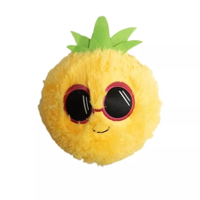 Akzeptiert OEM ODM 9 &quot;Furry Friendz Spielzeugkugel mit PVC Innenkugel Material