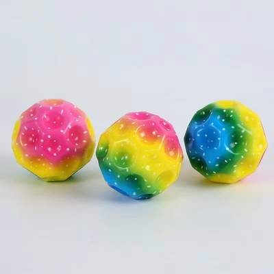 Indoor Outdoor Play Space Galaxy Bouncy Ball Stressball für die Hand-Auge-Koordination