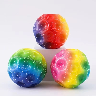 Indoor Outdoor Play Space Galaxy Bouncy Ball Stressball für die Hand-Auge-Koordination