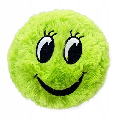 Innenkugel Material PVC Plüsch Regenbogen Gesicht Pelzkugel Maskottchen für individuelle Anforderungen
