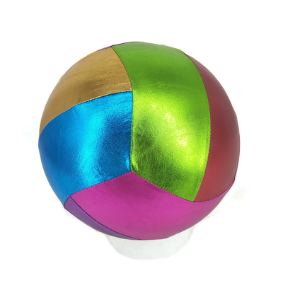 Polyester-Skin-Strandball Farbenfrohes und Schönes Aufblasespielzeug mit PVC-Innenstoff