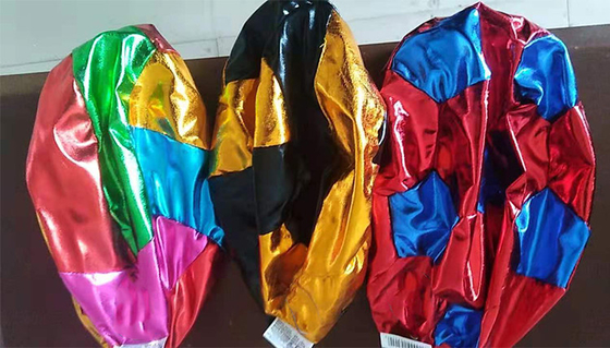 Polyester-Skin-Strandball Farbenfrohes und Schönes Aufblasespielzeug mit PVC-Innenstoff