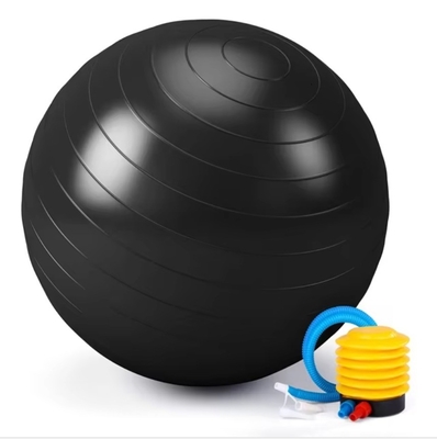 Availalbe OEM 55cm PVC Anti-Burst Gym Übung Yoga Ball mit Luftpumpe und bunte