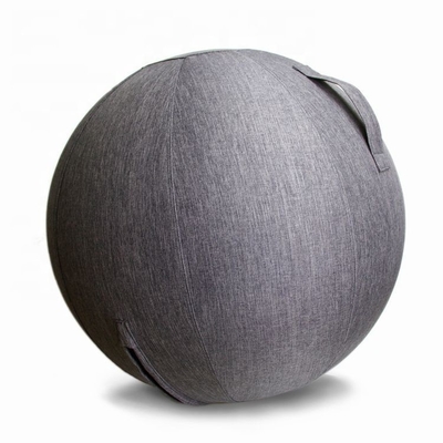 Stoff Waschbares Pilates Sitzball Staubdichtes Schutzgehäuse Schlupfbedeckung Sportstudio Fitness Yoga Ballbedeckung