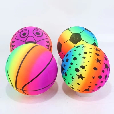 5-7 Jahre Altersbereich 9 &quot;Aufgeblasene Regenbogensterne Mondkugeln für Jugendliche Spielzeit
