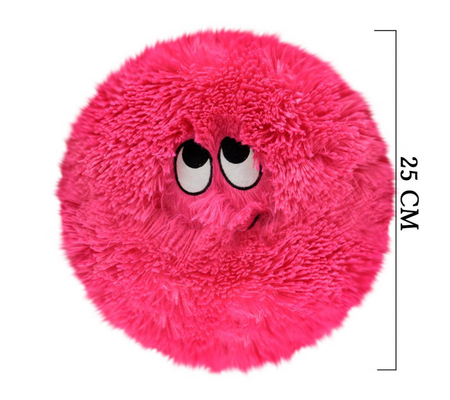 Skip Ball Aufblasbare Emoji Charakter Weicher Plüssig Ball Lustiges Gesicht Pelziges Neon Emoj Ball