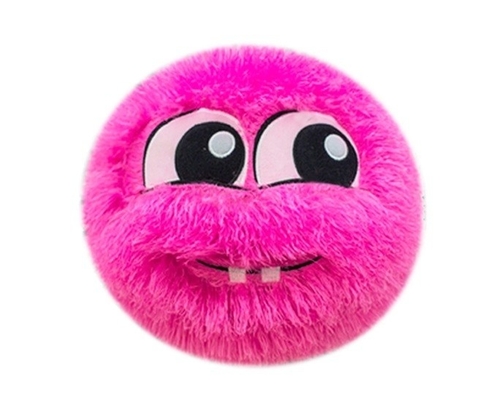 Skip Ball Aufblasbare Emoji Charakter Weicher Plüssig Ball Lustiges Gesicht Pelziges Neon Emoj Ball