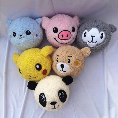 OEM ODM Akzeptiert Plush Ball für Kleinkinder Weiches und buntes Regenbogen Design