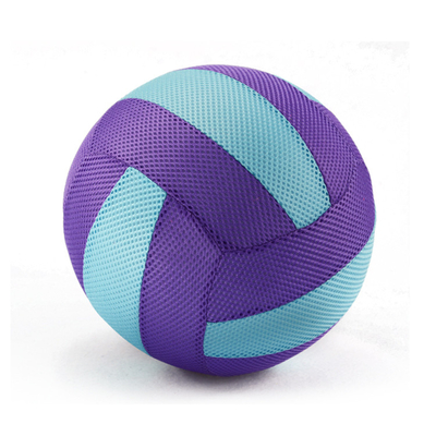 Unisex 50cm Neonnetz aufblasbar Volleyball Stoff Spielzeug Ball zum Freizeitspiel