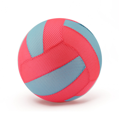 Unisex 50cm Neonnetz aufblasbar Volleyball Stoff Spielzeug Ball zum Freizeitspiel