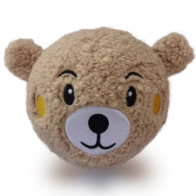 Polyester Gas gefüllte Feder aufblasbare Plüssig Fuzzy Ball für Kinder ab 14 Jahren