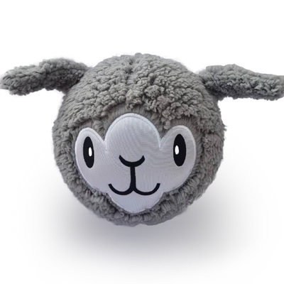Polyester Gas gefüllte Feder aufblasbare Plüssig Fuzzy Ball für Kinder ab 14 Jahren