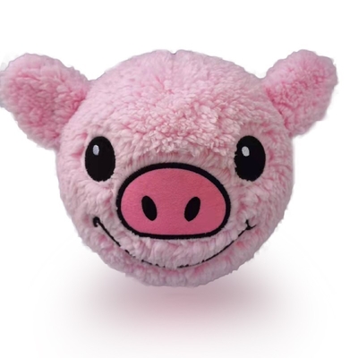 Polyester Gas gefüllte Feder aufblasbare Plüssig Fuzzy Ball für Kinder ab 14 Jahren