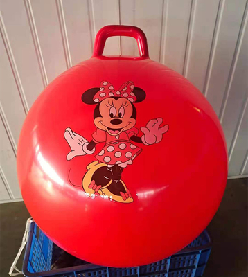 Kinder-Sprungball mit Gummigriff 18'-24' Durchmesser und kundenspezifisches Design