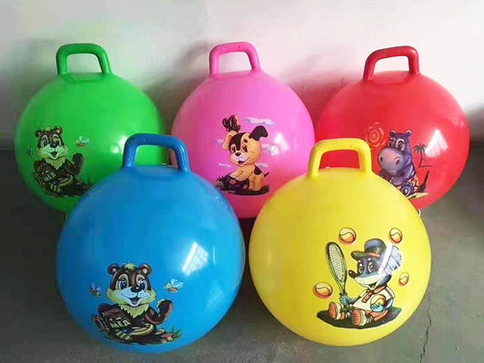 Kinder-Sprungball mit Gummigriff 18'-24' Durchmesser und kundenspezifisches Design