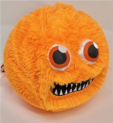 Grüner 30 cm aufblasbarer Fuzzy Monster Ball Weicher Spielzeugball zum Werfen