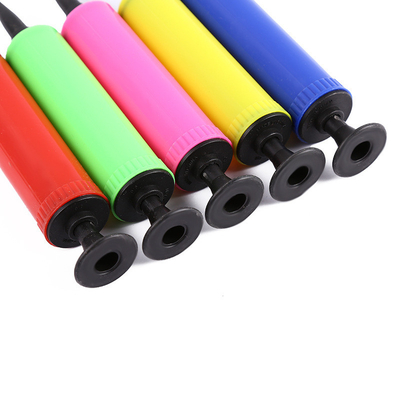 Einzeliger Artikel 17*3cm Farbiger Mini-Handbuch Helium Luftballon Pumpe Für Latex Ballons