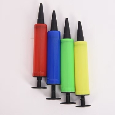 Einzeliger Artikel 17*3cm Farbiger Mini-Handbuch Helium Luftballon Pumpe Für Latex Ballons