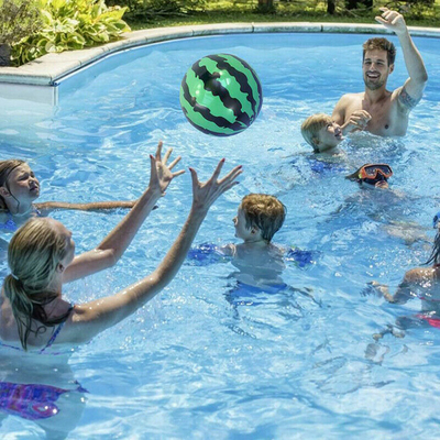 Passierte 22,5 cm Plastik aufblasbare Fußball für Aufdruck in Outdoor-Spiele