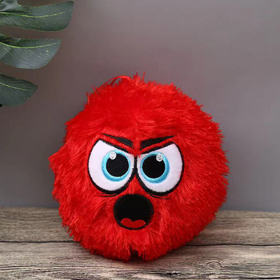 Extra-große 12-Zoll Fuzzy Plush Ball Stil aufblasbares Spielzeug Innenkugel Material PVC