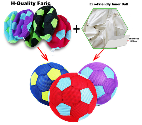 Unisex PVC Aufblasbare Bewegung Fußball Fußball Sprungbälle für Outdoor-Abenteuer