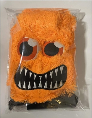 Geschlecht Unisex 9&quot; Pelziger Ball mit Augen OEM ODM Akzeptiert Perfekte Stresskugeln