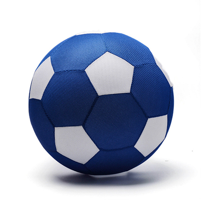 Stoff-Spielzeug-Neon-Ball kundenspezifisch 8,5 Zoll aufblasbares Netz Fußball