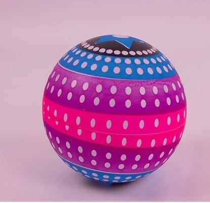 Personalisiertes Logo helle Farbe Volldruck Vinyl PVC Spielzeug Ball für Outdoor-und Indoor-Spaß