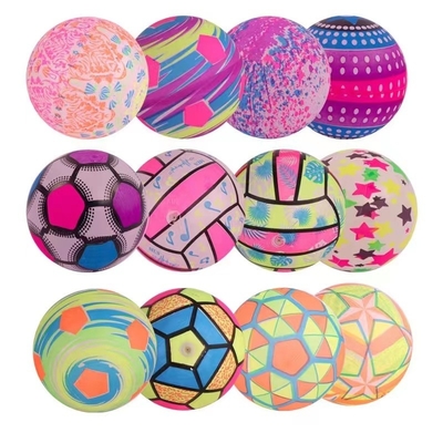 Personalisiertes Logo helle Farbe Volldruck Vinyl PVC Spielzeug Ball für Outdoor-und Indoor-Spaß