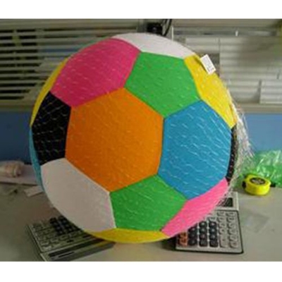 Weich und leicht 50 cm aufblasbarer Stoff Fußball für Ihre Bedürfnisse angepasst