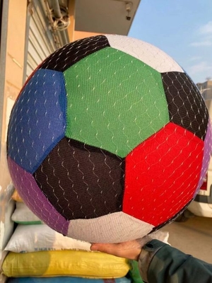 Weich und leicht 50 cm aufblasbarer Stoff Fußball für Ihre Bedürfnisse angepasst