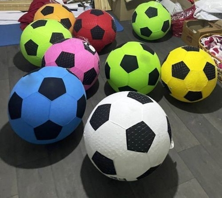 Weich und leicht 50 cm aufblasbarer Stoff Fußball für Ihre Bedürfnisse angepasst
