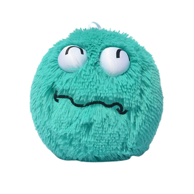 Plüsch Ballon Pelzkugeln für kundenspezifische Puppen Riesen-PVC-Gewebe überdeckt Stress-Spielzeug