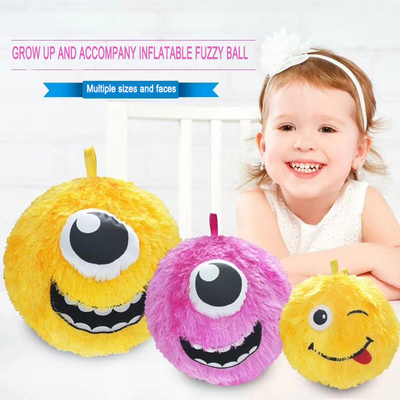 Dekoration Fuzzy 23cm Neon Monster Ball Sortiment für Unisex