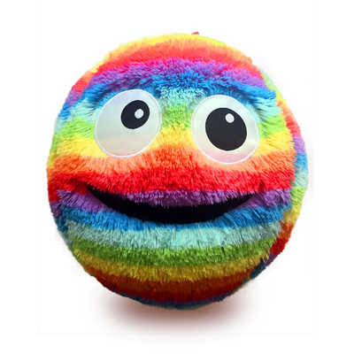 Fuzzy Neon Monster Ball Pvc aufblasbarer Sprungball perfekt für Aktivitäten im Freien