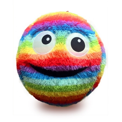 Unisex akzeptable angepasste Regenbogen bunte aufblasbare Plush Ball für die Anpassung