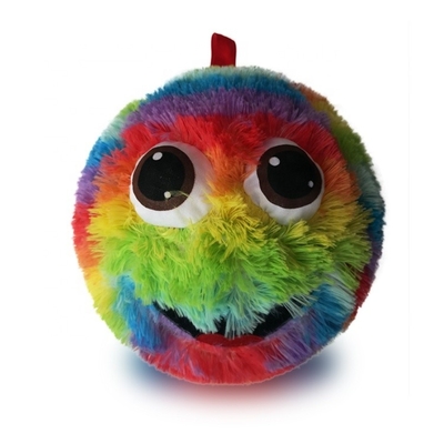 Unisex akzeptable angepasste Regenbogen bunte aufblasbare Plush Ball für die Anpassung