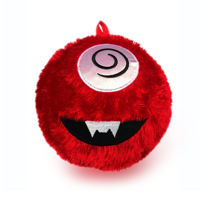 Polyester Außenhautmaterial 9&quot; Flauschiges Gesicht Aufblasbare leichte, sprunghafte Weichkugeln für Babys