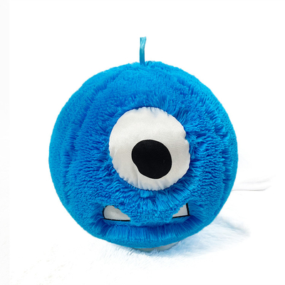 Polyester Außenhautmaterial 9&quot; Flauschiges Gesicht Aufblasbare leichte, sprunghafte Weichkugeln für Babys